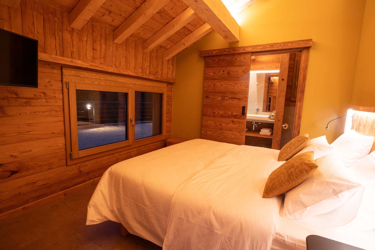 Suite parental avec vue sur la nature